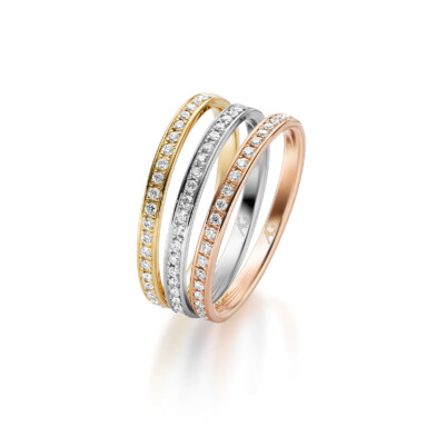 Memoire verschiedene Goldfarben tricolor