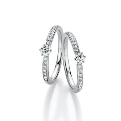 6-Griff Fassung mit Brillanten